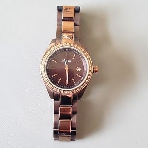 Fossil Stella Mini Rose Tone Watch